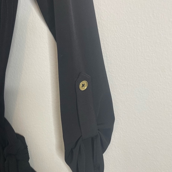 Michael Kors Black Dress with Gold Accent - Picture 4 of 6